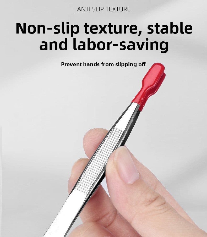 Precision Tweezers with Rubber Tips